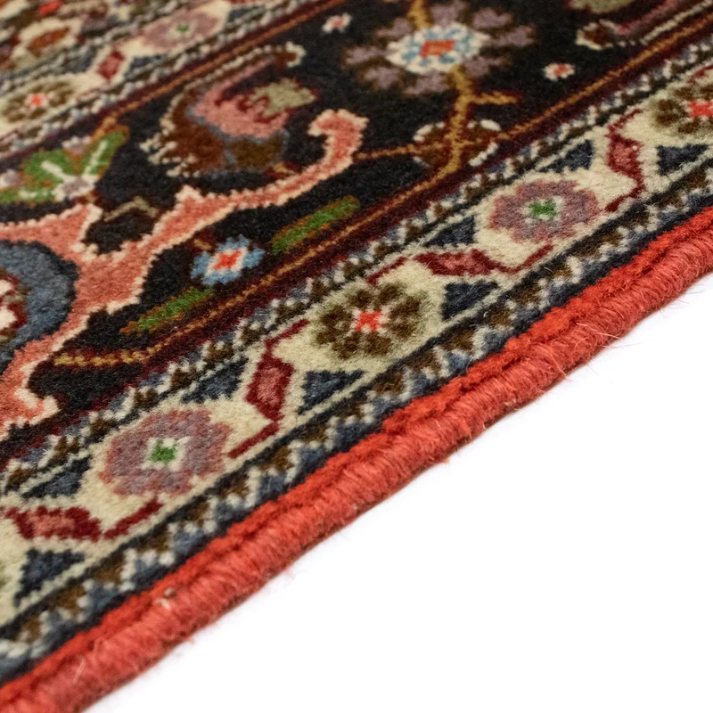 Täbriz Teppich 146x208cm - Perserteppich - hellrot