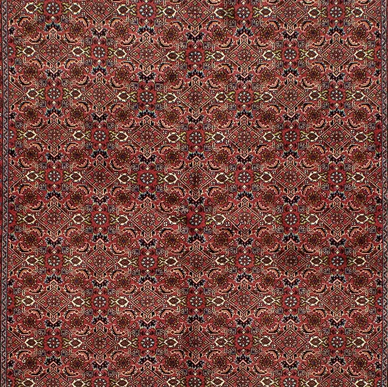 Bidjar Teppich 170x246cm - Perserteppich - dunkelrot