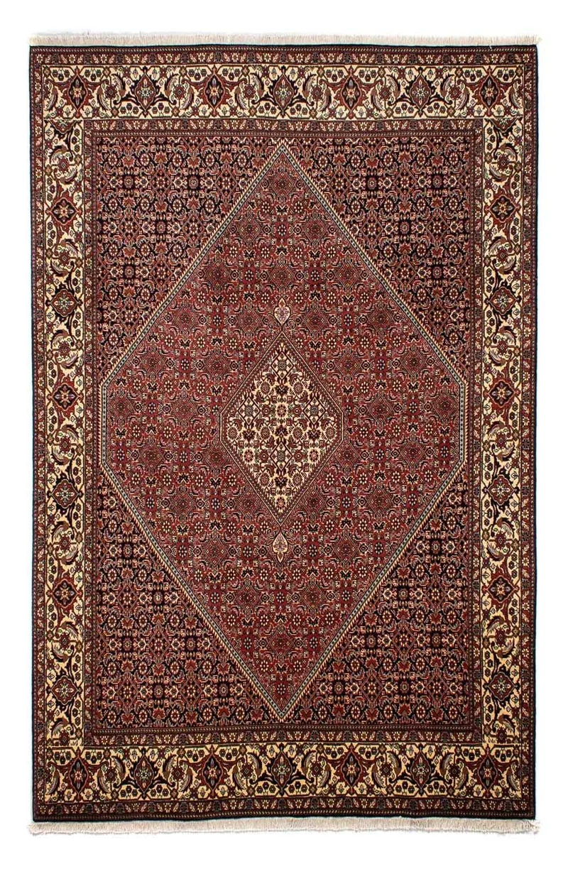 Bidjar Teppich 200x300cm - Perserteppich - hellrot