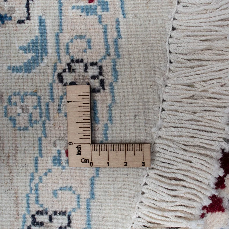 Nain Teppich 295x295cm - Perserteppich - dunkelrot