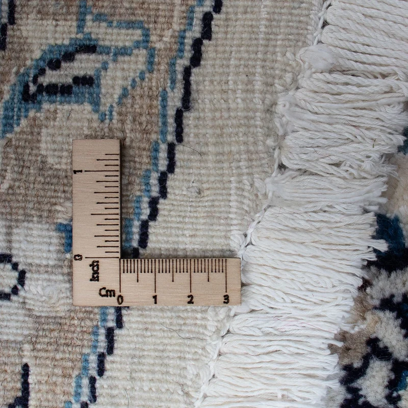 Nain Teppich 245x245cm - Perserteppich - dunkelrot