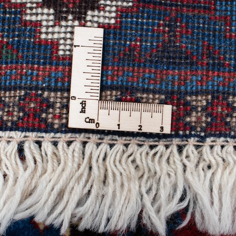 Yalameh Teppich 100x140cm - Perserteppich - dunkelrot