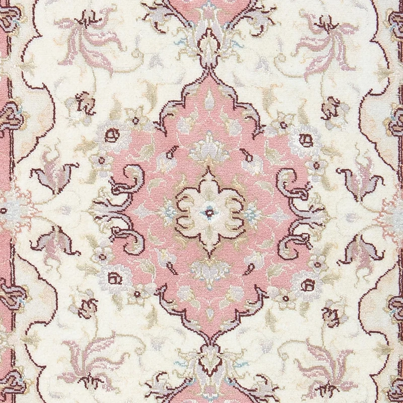 Täbriz - 50 Raj Teppich 60x92cm - Perserteppich - beige