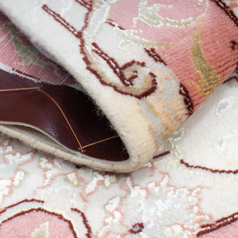 Täbriz - 50 Raj Teppich 60x92cm - Perserteppich - beige