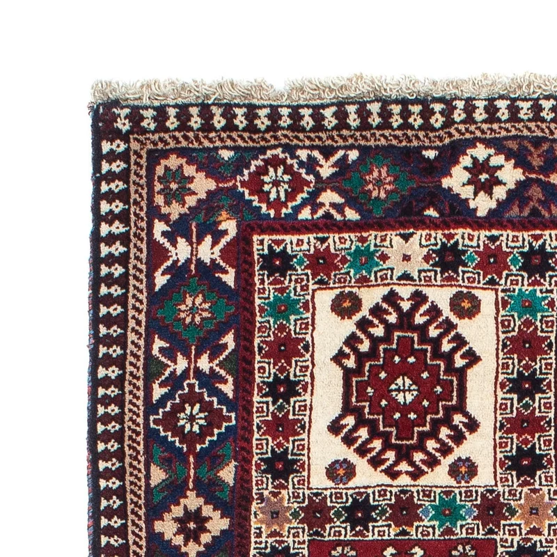 Yalameh Teppich 103x151cm - Perserteppich - blau