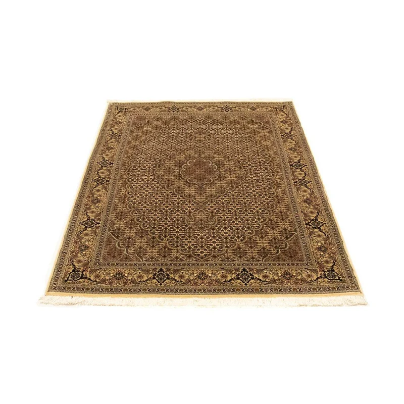 Täbriz - 50 Raj Teppich 102x153cm - Perserteppich - beige