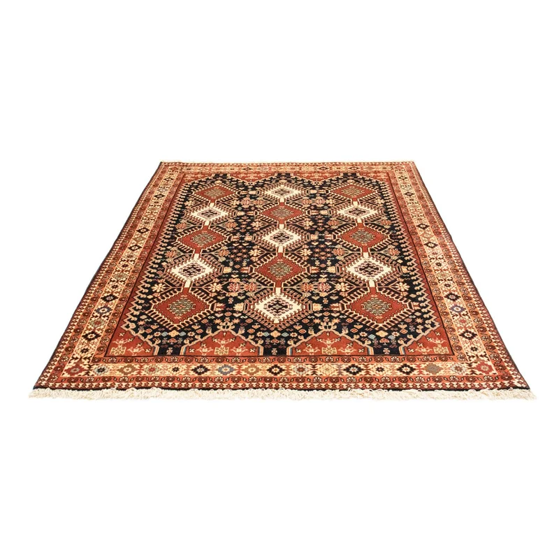 Yalameh Teppich 150x198cm - Perserteppich - rost