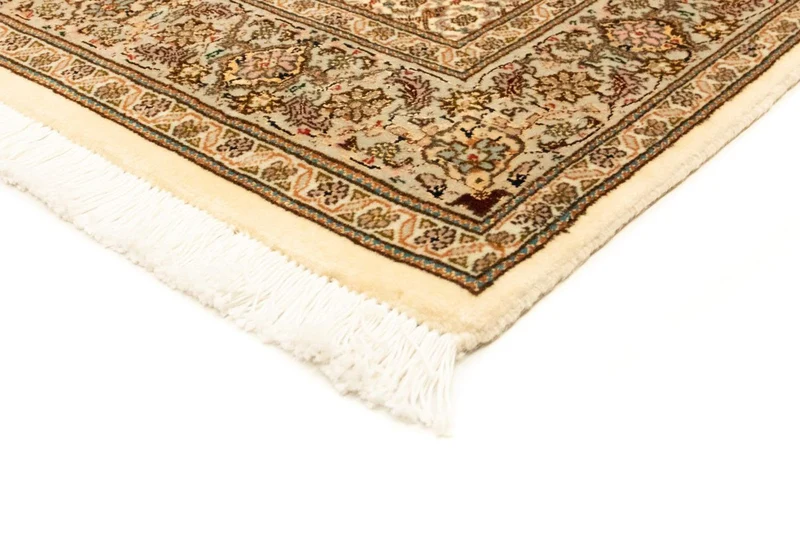 Täbriz - 50 Raj Teppich 101x157cm - Perserteppich - beige