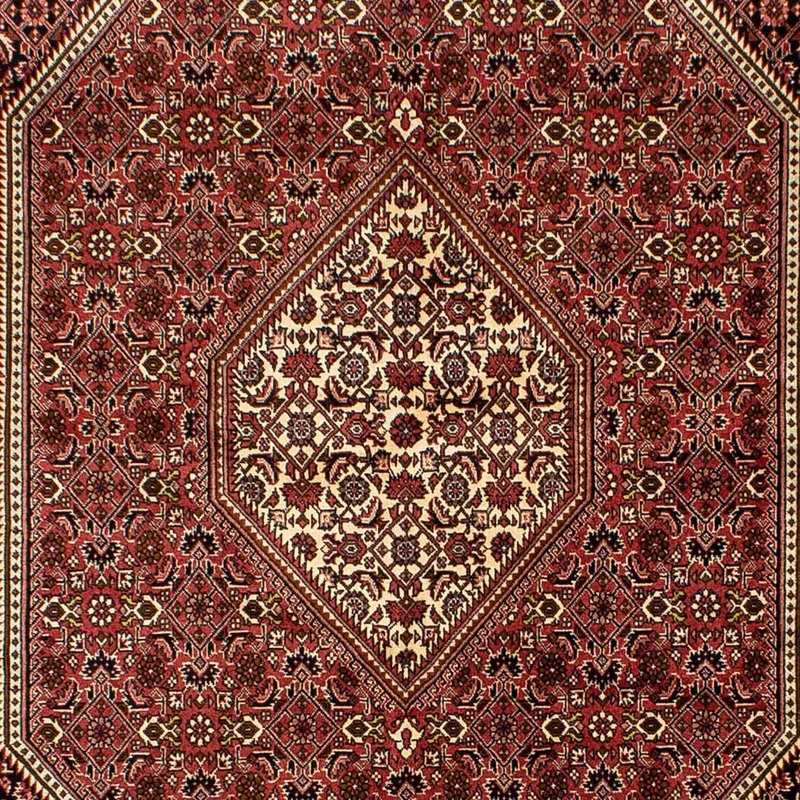 Bidjar Teppich 167x243cm - Perserteppich - dunkelrot