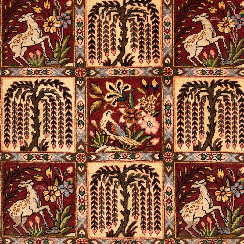 Bachtiar Teppich 103x153cm - Perserteppich - mehrfarbig
