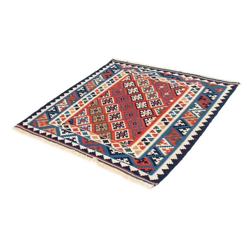 Kelim Teppich - Oriental 100 x 103 cm - mehrfarbig