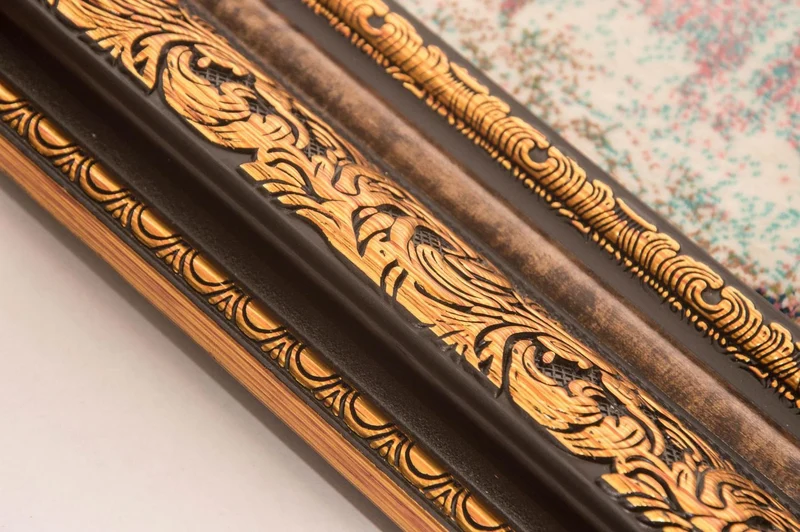 Bild-Teppich 64x113cm - Orientteppich - mehrfarbig
