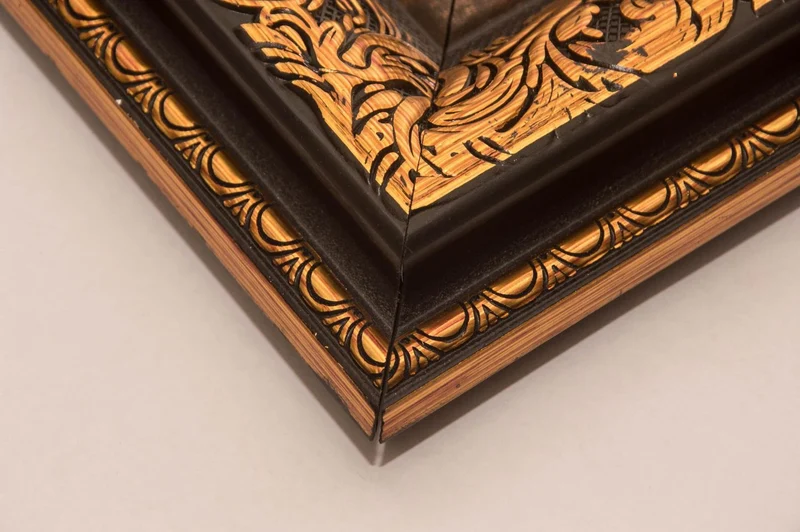 Bild-Teppich 64x113cm - Orientteppich - mehrfarbig