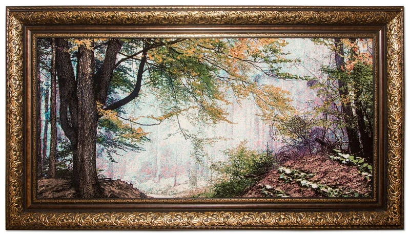 Bild-Teppich 65x115cm - Orientteppich - mehrfarbig