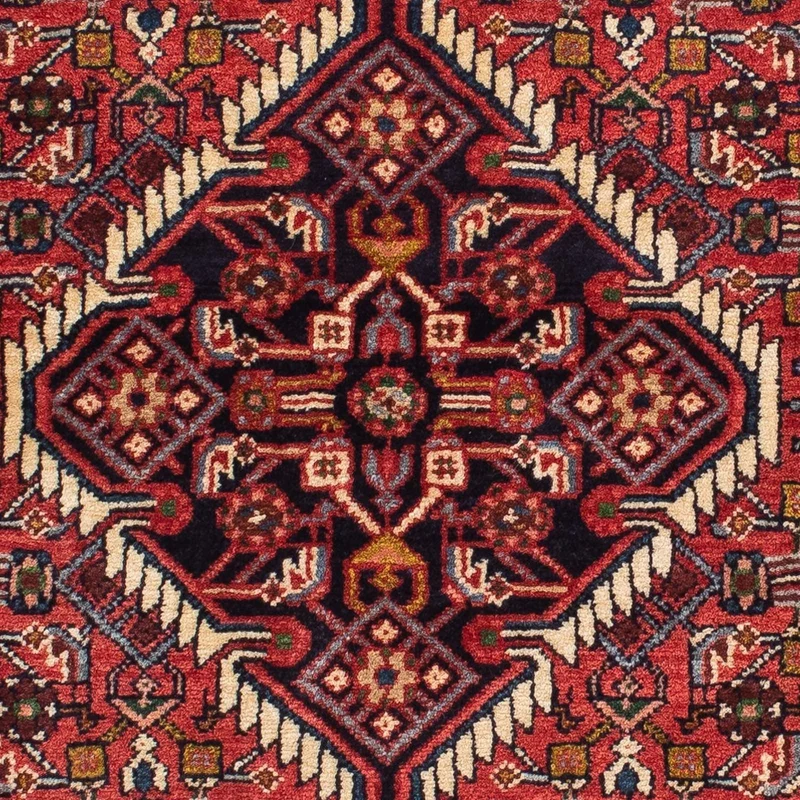 Hosseinabad Teppich 78x200cm - Perserteppich - dunkelrot