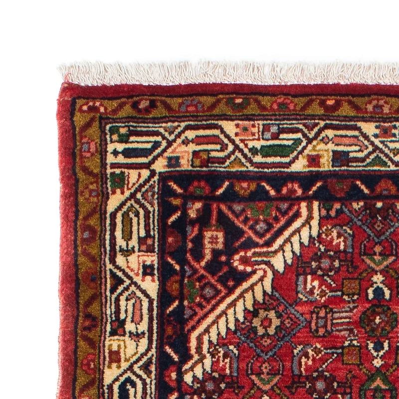 Hosseinabad Teppich 78x200cm - Perserteppich - dunkelrot
