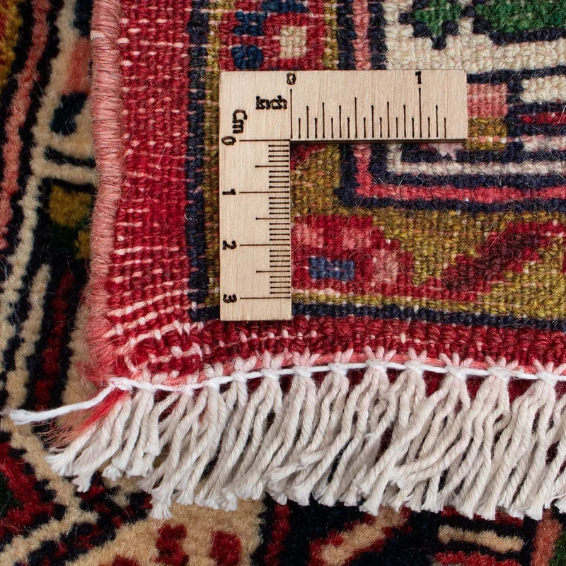 Hosseinabad Teppich 78x200cm - Perserteppich - dunkelrot