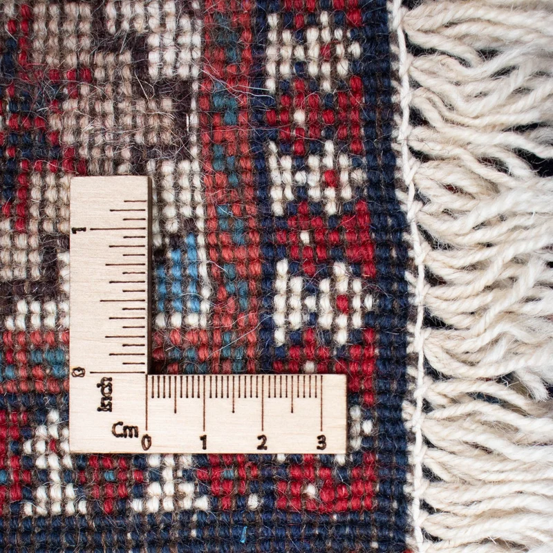 Yalameh Teppich 80x280cm - Perserteppich - dunkelrot