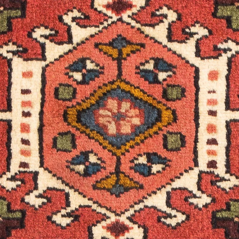 Qaraja Teppich 65x100cm - Perserteppich - rost