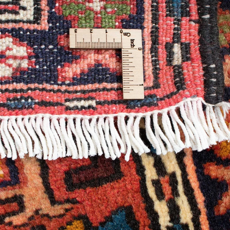 Qaraja Teppich 65x100cm - Perserteppich - rost