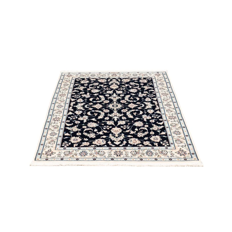 Perserteppich - Nain - Premium - 107 x 152 cm - dunkelblau
