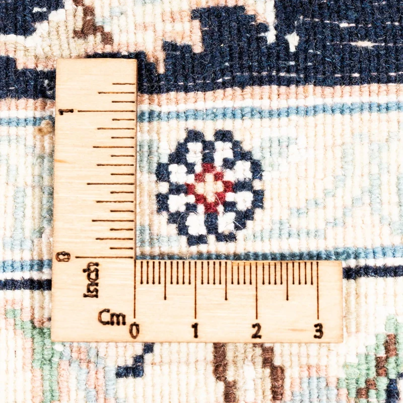 Perserteppich - Nain - Premium - 107 x 152 cm - dunkelblau