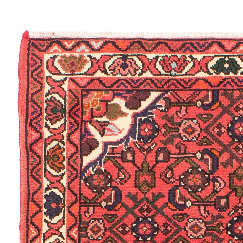 Hosseinabad Teppich 105x155cm - Perserteppich - rot