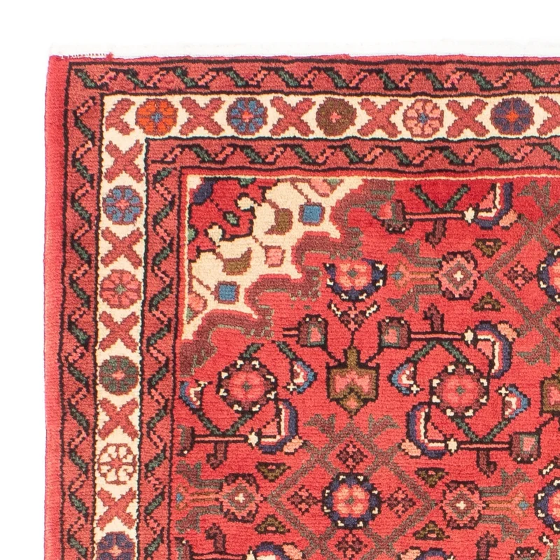 Hosseinabad Teppich 106x140cm - Perserteppich - rot