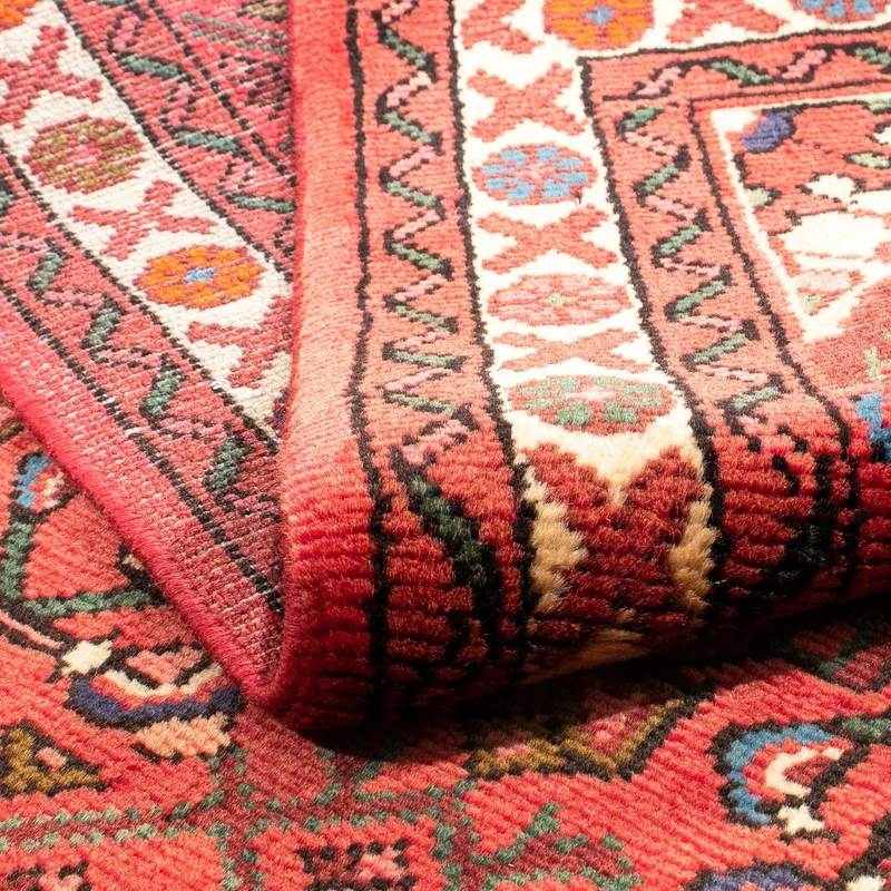 Hosseinabad Teppich 106x140cm - Perserteppich - rot