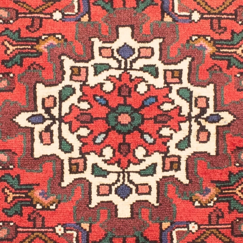 Hosseinabad Teppich 102x147cm - Perserteppich - rot
