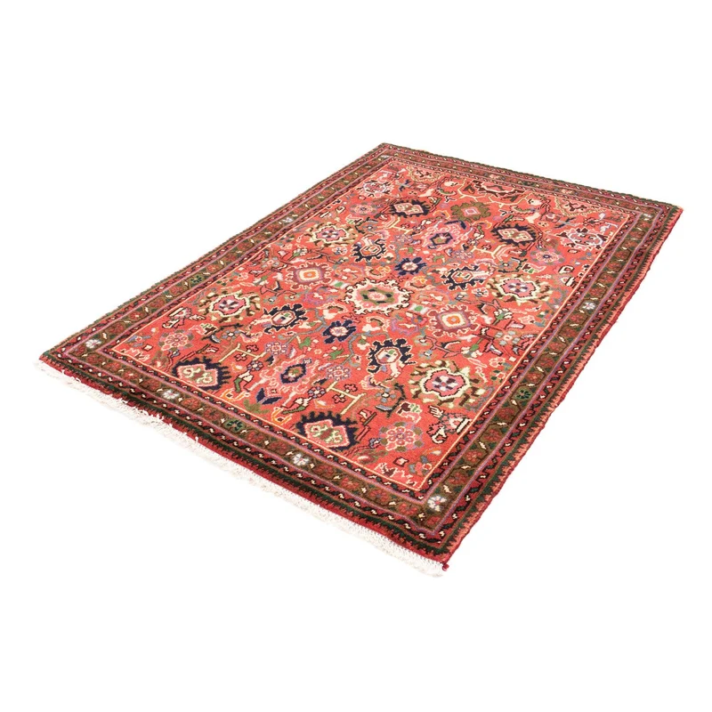 Hosseinabad Teppich 102x150cm - Perserteppich - rot