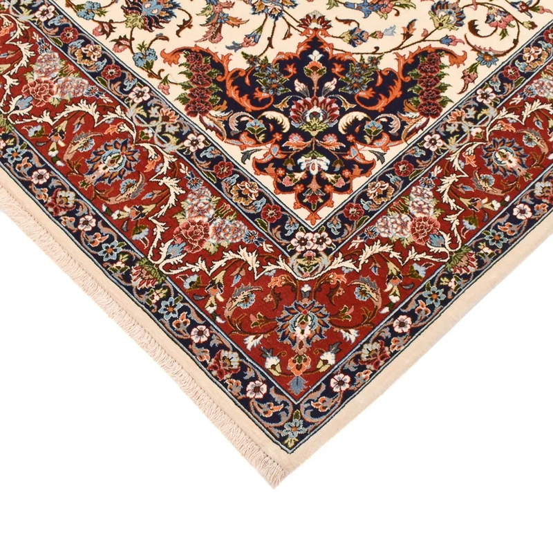 Ilam Teppich 140x216cm - Perserteppich - creme
