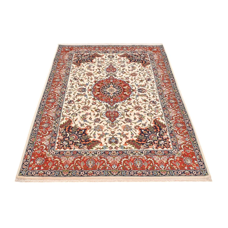 Ilam Teppich 140x216cm - Perserteppich - creme