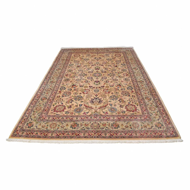 Maschad Teppich 202x293cm - Perserteppich - beige