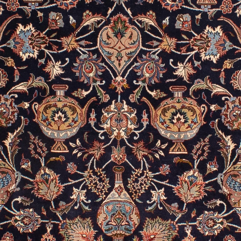 Kaschmar Teppich 203x290cm - Perserteppich - schwarz