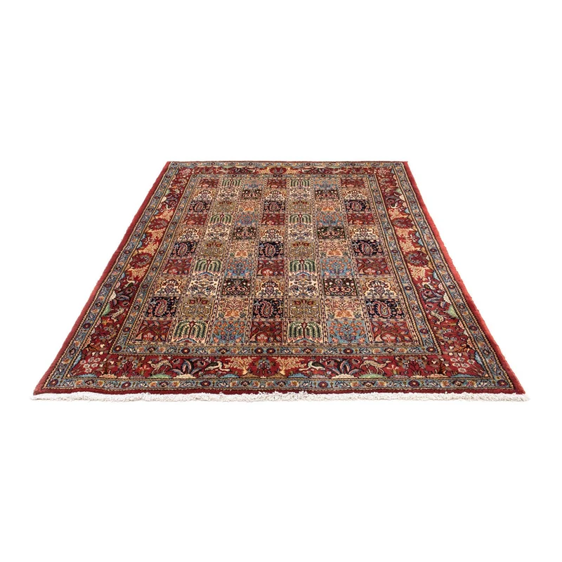 Moud Teppich 150x195cm - Perserteppich - rot