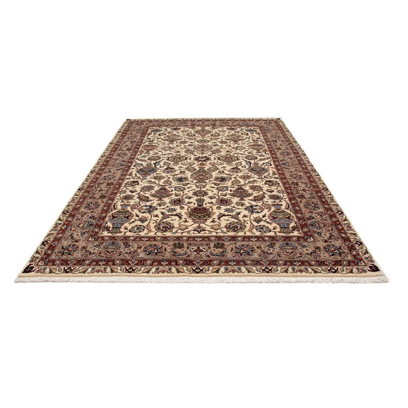 Kaschmar Teppich 198x293cm - Perserteppich - beige