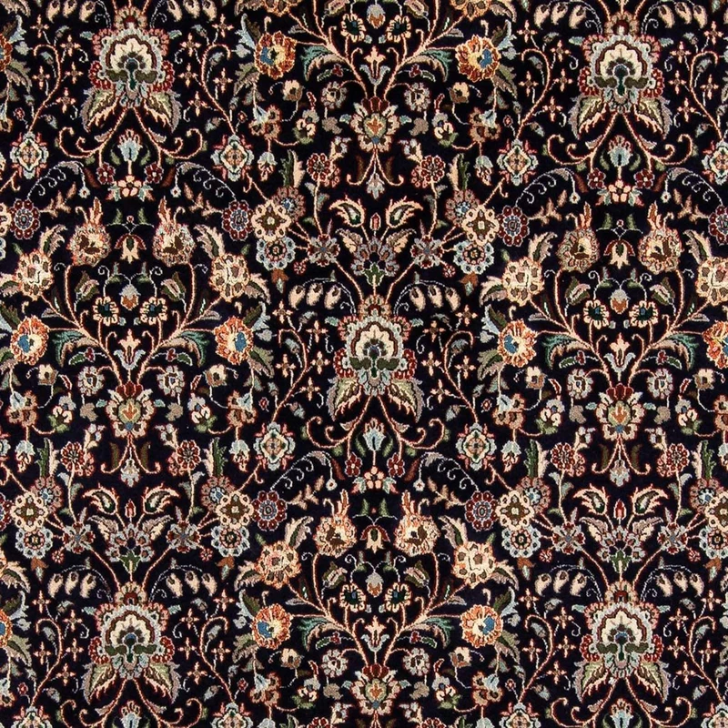 Moud Teppich 200x293cm - Perserteppich - dunkelblau