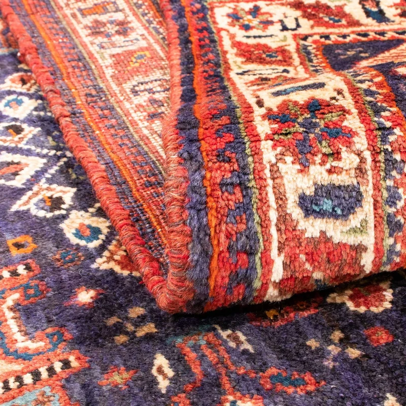 Shiraz Teppich 112x155cm - Perserteppich - hellrot