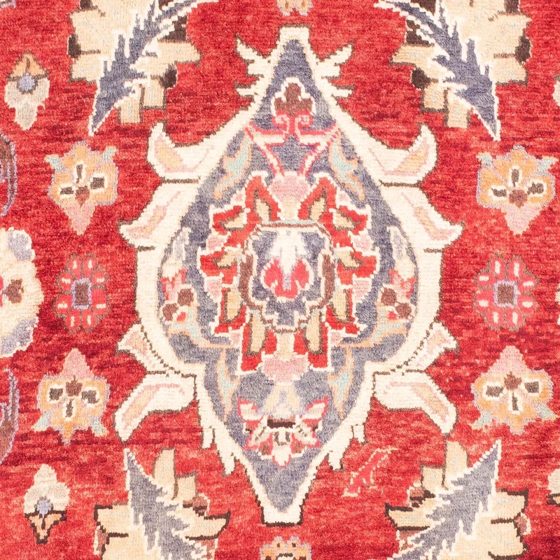 Shiraz Teppich 120x160cm - Perserteppich - hellrot