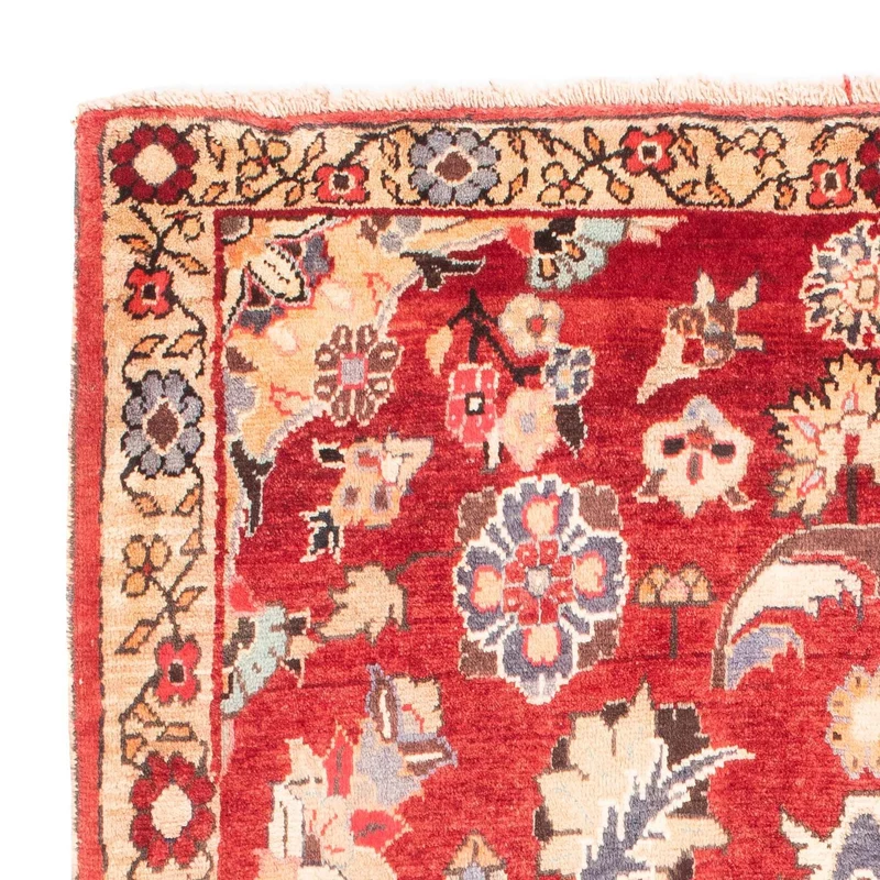 Shiraz Teppich 120x160cm - Perserteppich - hellrot