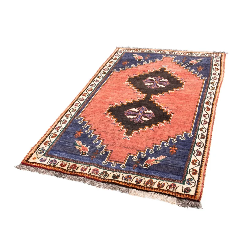Shiraz Teppich 107x160cm - Perserteppich - dunkelblau