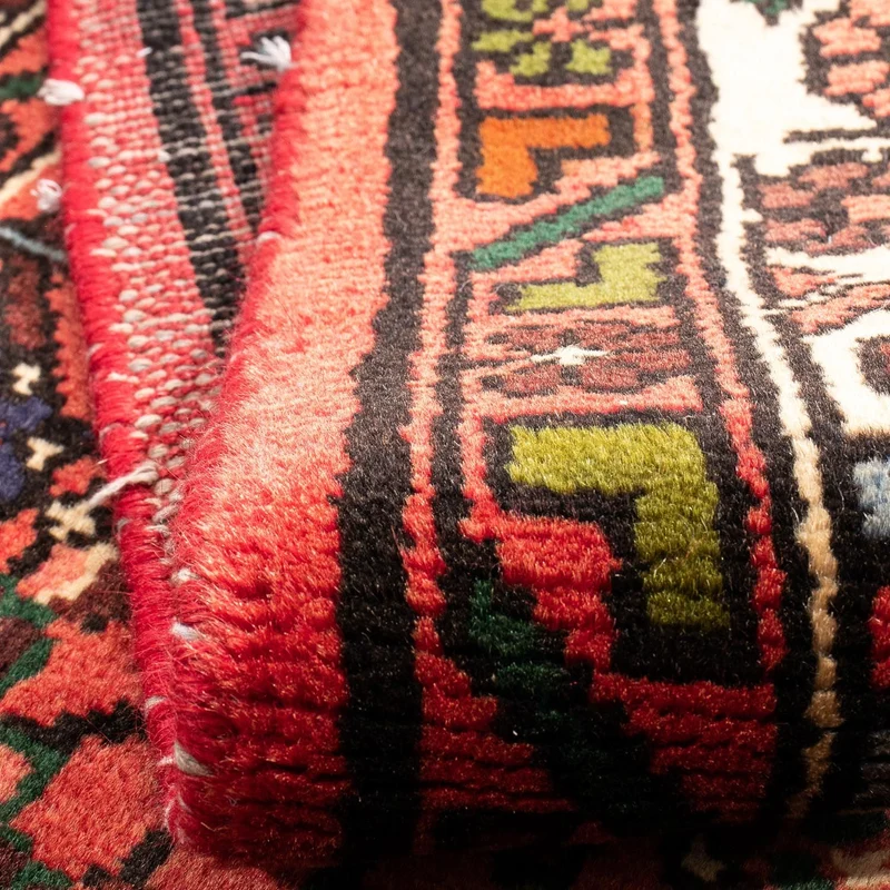 Hosseinabad Teppich 100x150cm - Perserteppich - rot