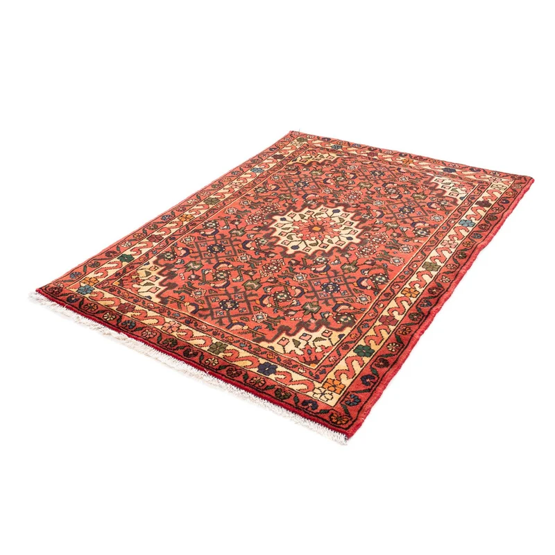 Hosseinabad Teppich 112x160cm - Perserteppich - rot