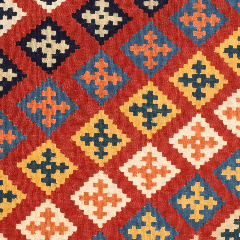 Kelim Fars Teppich 103x105cm