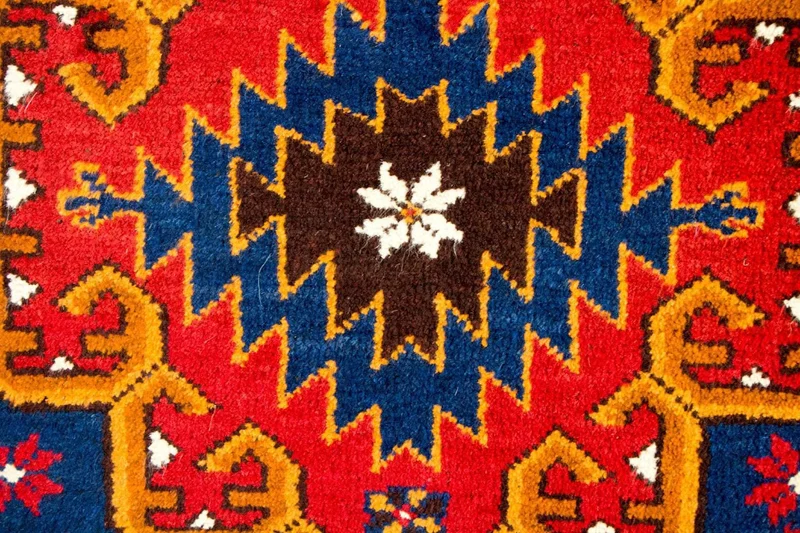 Belutsch Teppich 82x130cm - Orientteppich - blau