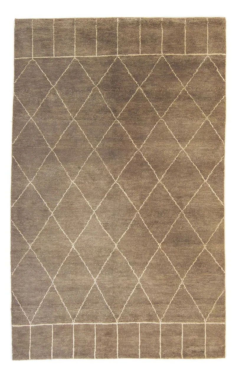 Designer Teppich 160x240cm - dunkelbraun