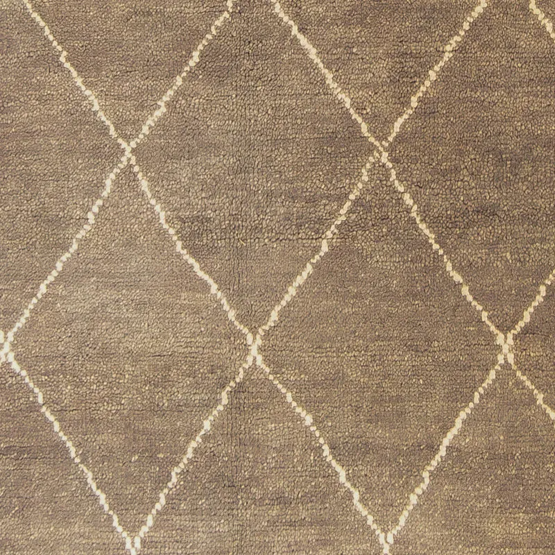 Designer Teppich 160x240cm - dunkelbraun