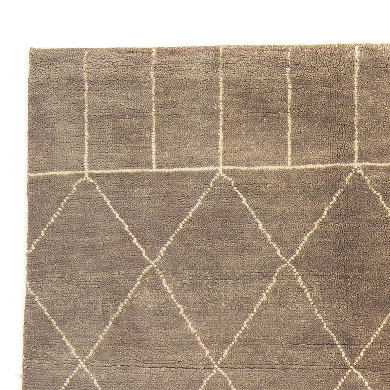 Designer Teppich 160x240cm - dunkelbraun