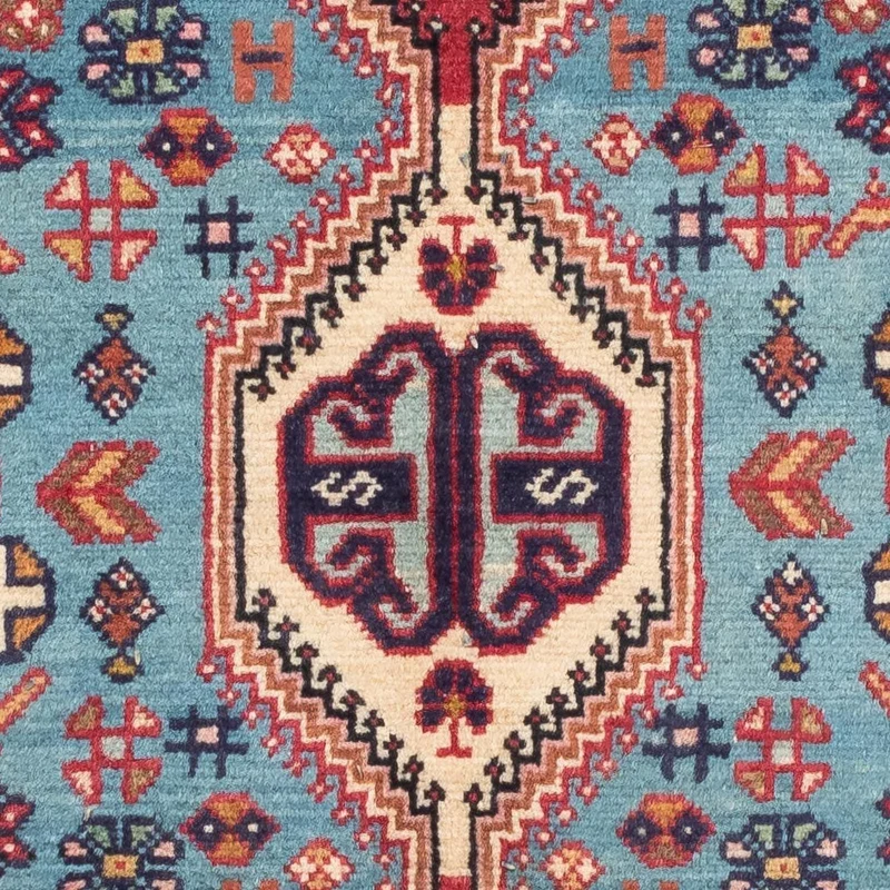 Abadeh Teppich 80x124cm - Perserteppich - hellrot